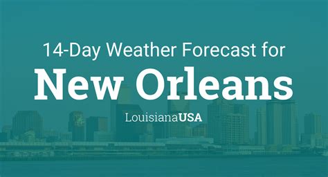 14 day forecast new orleans.